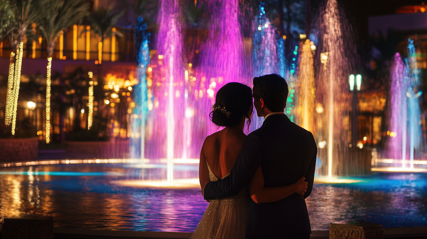 Fontane Luminose per Matrimoni